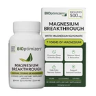 Magnesium Breakthrough Supplement 500MG 30 Capsules Sleep Support Bioptimizers New. Price: $46.99.