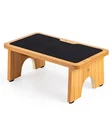 Strongtek Bedside Step Stool For Adults & Kids, 7.5" Low Natural, New. Price: $56.10.