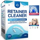 Aligner Cleaning Tablets 120 Pcs Dental Retainers False Teeth Bright Remove Odor New. Price: $23.49.