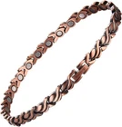 Magenergy Copper Bracelet For Women, Christian Magnetic Anklets With 3500 New. Price: $33.65.