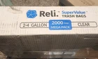 Reli. Supervalue 2-4 Gallon Trash Bags 2000 Count Bulk Small Clear Mult... New. Price: $49.99.