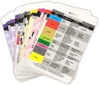 Nurse Nation 30 Vertical Nursing Badge Cards - Lab Values, Ekg, Vitals New. Price: $22.56.