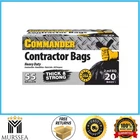 Commander Gal Contractor Trash Bags Mil Flap Tie Black 20 Pack COM552BFL New. Price: $16.99.