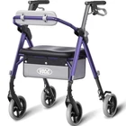 Walker 380 Lb Capacity Foldable Adjustable Height Z11 Violet Rollator Vocic Seat New. Price: $89.99.