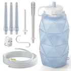 Smokitcen Collapsible Silicone Enema Bag Bottle With 5.3FT Enima Hose, ... New. Price: $26.00.