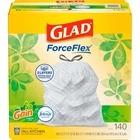 Glad Forceflex Tall Kitchen Trash Bags, 13 Gallon, Gain Original, 140 Count P... New. Price: $45.09.