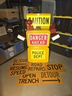 1950'S Lyle Signs Saf-t-pak Police Emergency Portable Road Safety Kit. Nos! New. Price: $250.99.