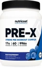 Nutricost Pre-x, Xtreme Pre-workout Complex Powder, Blue Raspberry, 60 Servings New. Price: $37.95.