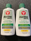 Bactine Max 4 Oz Pain Relieving Cleansing Liquid (2-PACK) No Sting Antiseptic New. Price: $14.99.