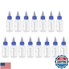 Patikil 2OZ(60ML) Plastic Dispensing Bottle, 15PCS Squeeze Graduated Empty New. Price: $27.99.