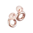Ear Plugs Loop Experience 2 High Fidelity 17DB Noise Reduction Gold Stylish Live New. Price: $59.99.