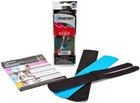 Precut Kinesiology Tape: Knee Pre-cut Strips 3 Package Blue/black New. Price: $9.95.