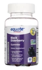 Equate Black Elderberry Immune Support Gummies, Vitamin & Zinc, 50MG, 60 Ct New. Price: $12.50.