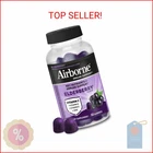 Airborne Elderberry + Zinc & Gummies For Adults, Immune Support New. Price: $15.24.