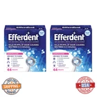 Efferdent Denture Cleanser Tablets Complete Retainer Dental Appliances 44 New. Price: $25.20.