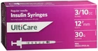 Ulticare U100 30G 0.5CC Inch Syringes Ct New. Price: $26.14.