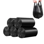 Baiyeuso 100 Count 4 Gallon Small Black Trash Bags, Durable Pe Material, Handles New. Price: $13.84.