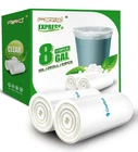 Forid Clear Trash Bags, 8 Gallon Garbage Wastebasket Bin Liners 110 Cou... New. Price: $31.62.