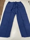 Medline Angelstat Unisex Cargo Scrub Pants With Elastic Waist Regular Navy Xl New. Price: $11.99.