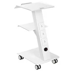 Vevor Lab Trolley, Rolling Cart With Built-in Socket, 3-LAYER Metal Mobile New. Price: $189.98.