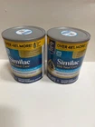 Lot Of 2 Similac 360 Total Care Infant Formula W/iron 30.8OZ New. Price: $84.95.