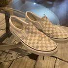 Vans Classic Slip-on Color Theory Checker Blueish Grey 9/10.5 Women Sneaker Pre-owned. Price: $19.99.