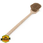 Sparta Large Scrub Brush Long Handle Kitchen Utility Cleaning Tan 6 Pk New. Price: $137.99.