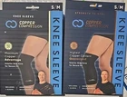 Copper Compression Knee Infused S/m (2 Sleeve) Drew Brees New. Price: $24.99.