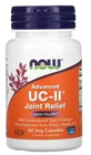 Now Foods Advanced Uc-ii Joint Relief, 60 Veg Capsules, Collagen Hyaluronic Acid New. Price: $29.99.