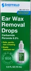 New Dr. Sheffield's Ear Wax Removal Drops 0.5 Fl Oz. Price: $9.50.