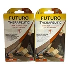 Futuro Stocking M Therapeutic Open Toe Closed Heel Knee Length Beige 2 Pair New. Price: $10.83.
