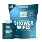 Super Fresh Body Wipes, Large Unscented Shower For Adults Women Kids, New. Price: $17.73.