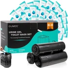 60 Portable Toilet Bags With Poo Gel Set, 8 Gallon Camping A... New. Price: $25.94.