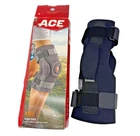 Nib Knee Hinged Brace Support Stabilizers Black Adjustable Hiking Outdoors New. Price: $19.95.