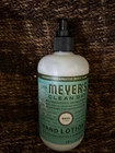 Mrs. Meyers Clean Day Hand Lotion, Basil, 12 Oz Shea Butter & Almond Oil New. Price: $11.00.