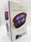 Nib Homedics Uv-clean Portable Sanitizer Bag Rechargeable Led Red SAN-B100 New. Price: $24.99.