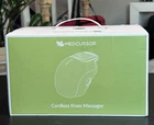 Medcursor Cordless Knee Massager ST-1101A Heated Vibration White/black Open. Price: $35.00.
