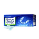 Cleaning Crystals For Clear Dentures And Retainers, (60 Packets) New. Price: $28.30.