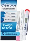 Clearblue Triple Assurance Pregnancy Kit - Home Tests New. Price: $9.99.