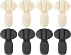 Heel Pads For Shoes Too Big, 4PCS Mesh Adhesive Pairs, Black&nude New. Price: $14.43.