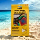 New Keen Tie Dye Face Mask Adult M/l Cotton Canvas (2). Price: $8.95.