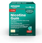 Nicotine Gum Amazon 4MG Arctic Mint 220 Pieces Stop Smoking Polacrilex New. Price: $25.00.