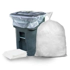 Heavy Duty Clear Trash Bags 95 Gallon Pack Of 50 Milthick No Tears Made In Usa New. Price: $85.69.