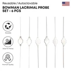 6 Pcs Bowman Lacrimal Probe Set Surgical Dental Instruments German Grade New. Price: $12.88.