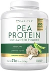 Protein Powder Pea Isolate 7LB 29G Per Serving Unflavored Carlyle Vegetarian New. Price: $89.99.