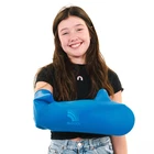 Bloccs 100% Waterproof Cast Covers For Shower Arm Kids- Swim Cover, Bag New. Price: $66.99.