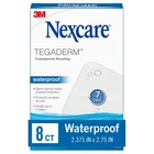 Nexcare Tegaderm Waterproof Transparent Dressing, Dirtproof, 8 Count, Clear New. Price: $15.60.