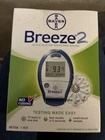 Bayer Breeze 2 Blood Glucose Monitoring System Open Box Never Used. Price: $16.99.