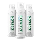 Biofreeze Professional Pain Relief Spray For Knee, Neck, 4 Fl Oz (pack 3) New. Price: $53.99.