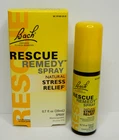 Bach Rescue Remedy Spray Natural Stress Relief Homeopathic 0.7 Fl Oz 20ML New. Price: $15.95.